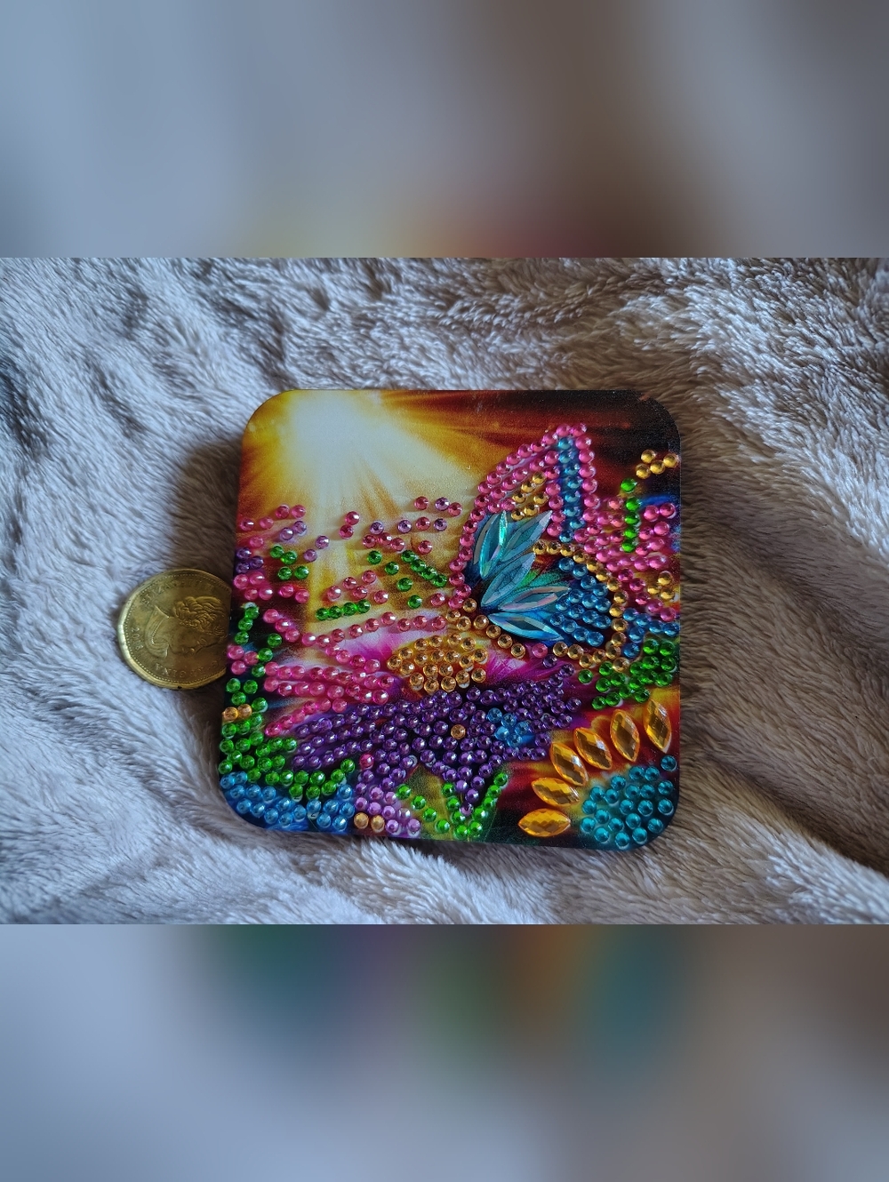 💎🌸💎 Mother’s Day Gift Idea – Handmade Diamond Painting Needle & Thread Box 🌸